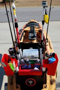 Storage Space of Kayak